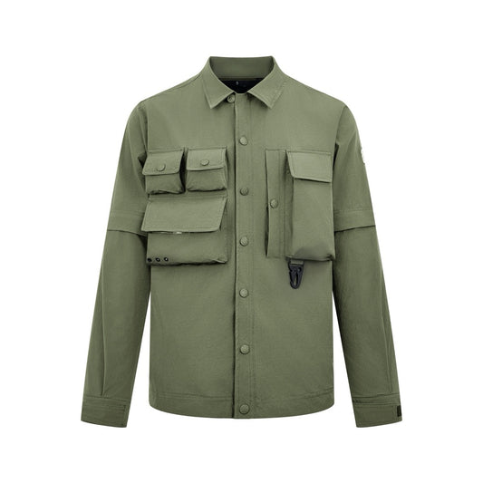 Green and Dark Blue Jacket