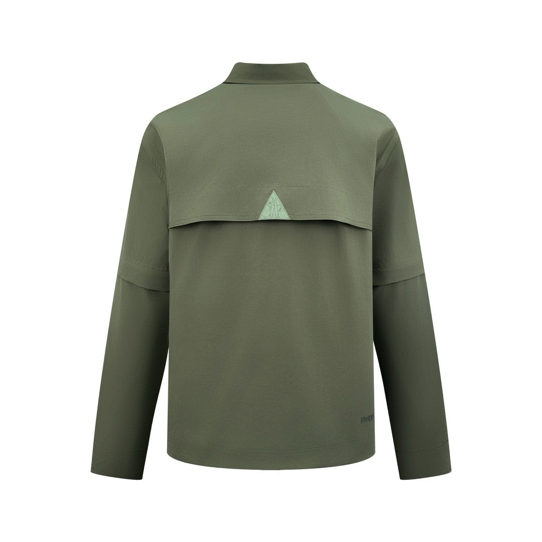 Green and Dark Blue Jacket
