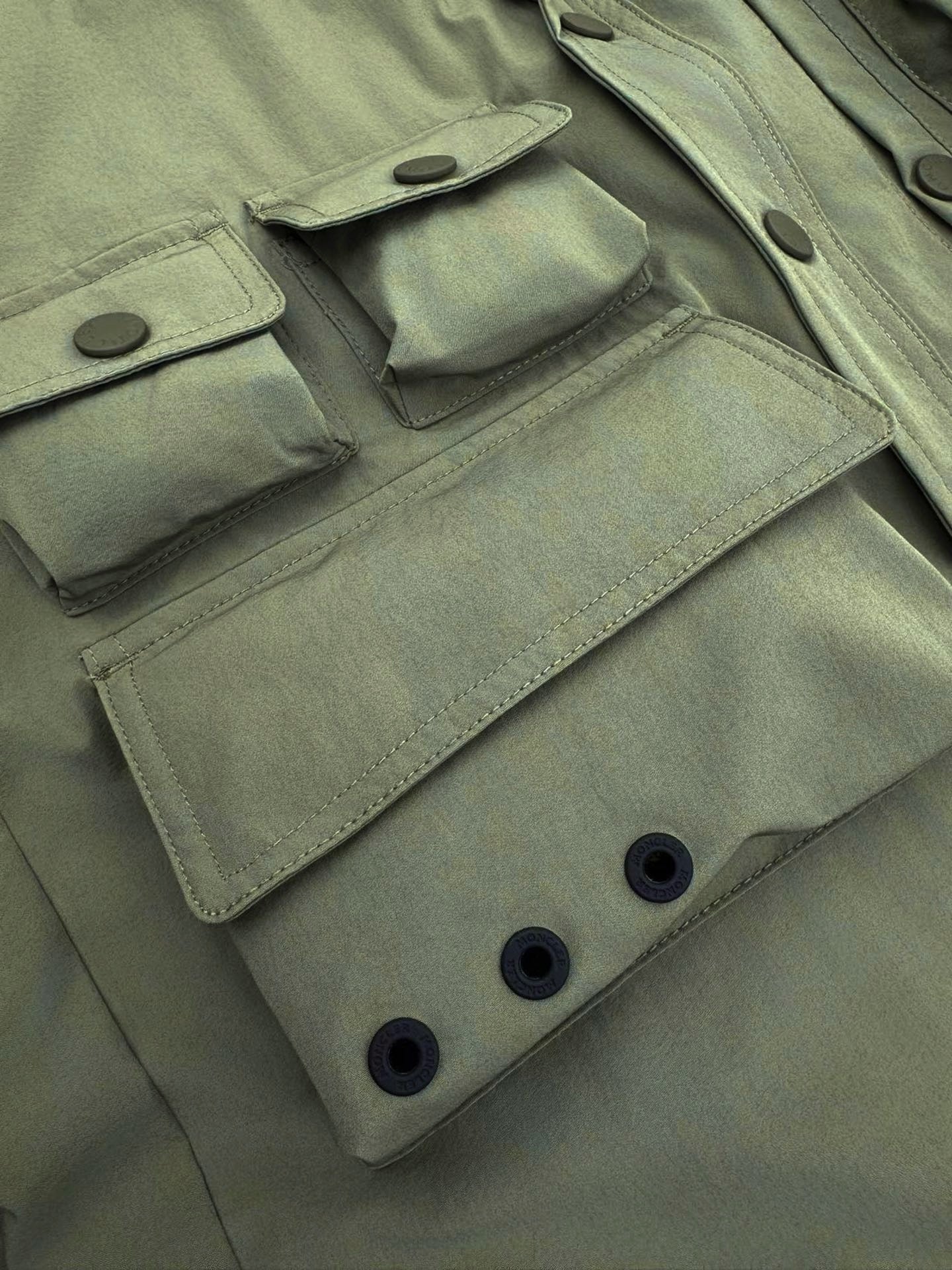 Green and Dark Blue Jacket