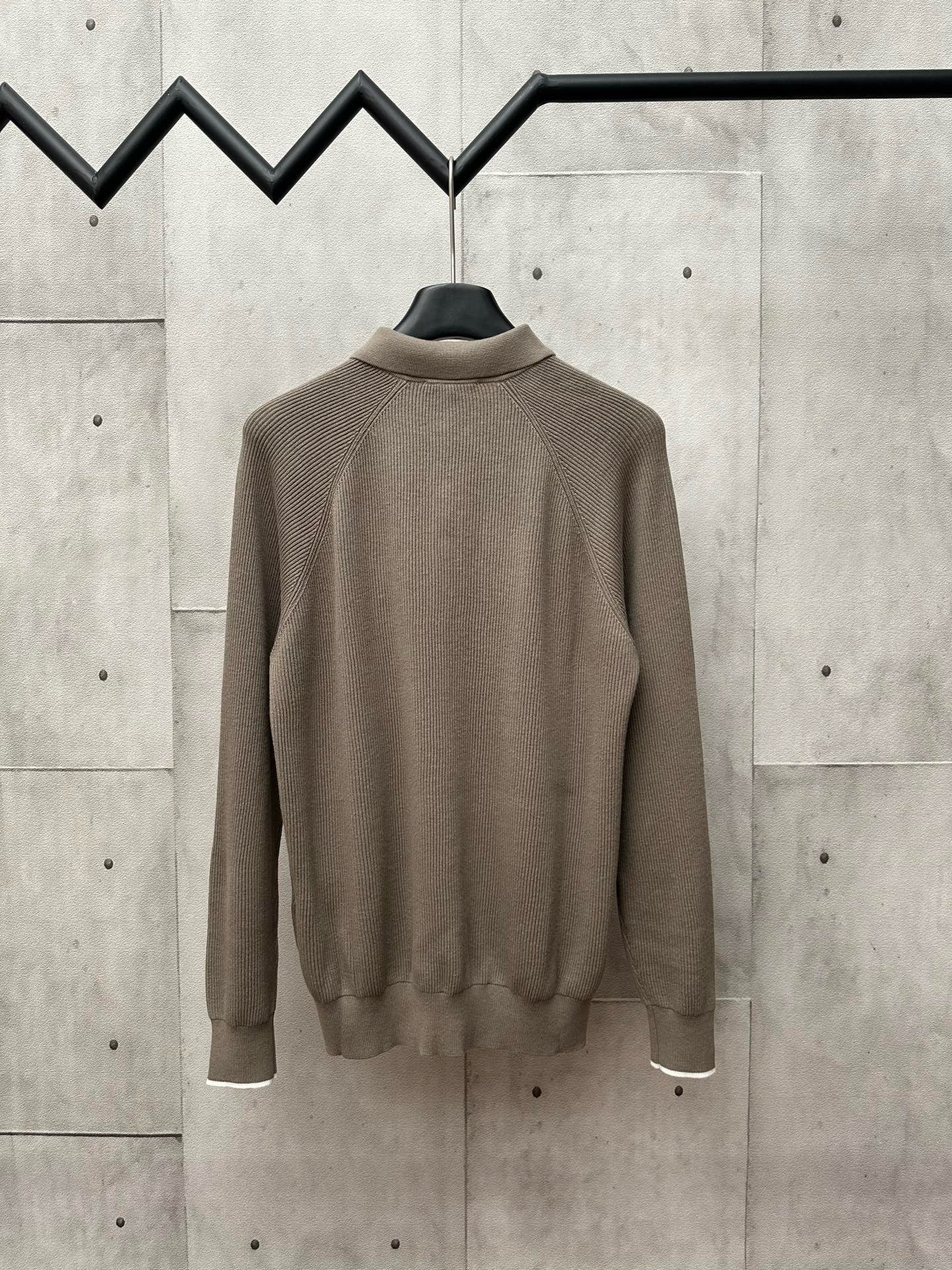 Brown and White Jersey