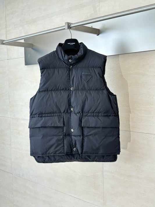 Black and Green Vest