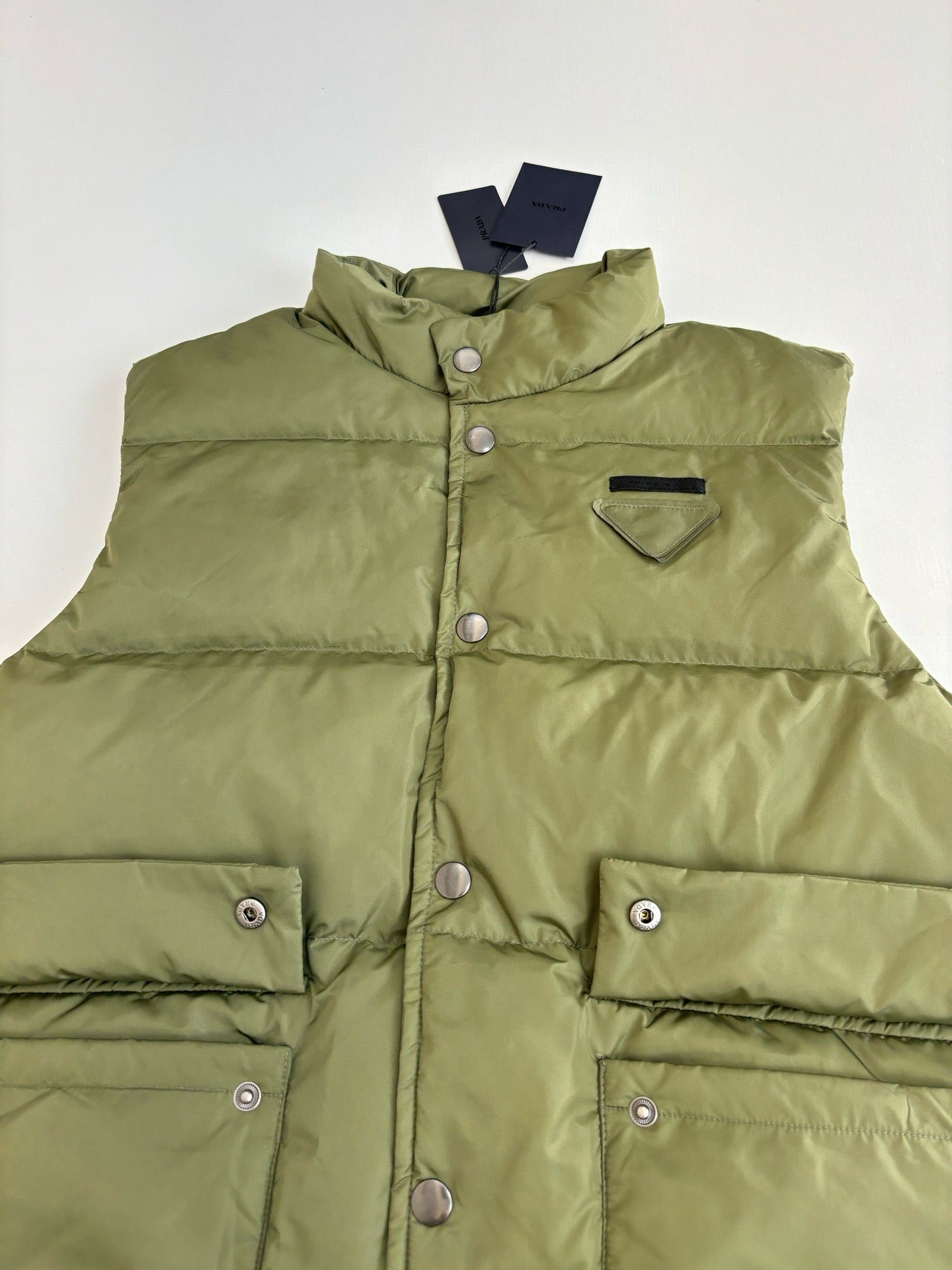 Black and Green Vest