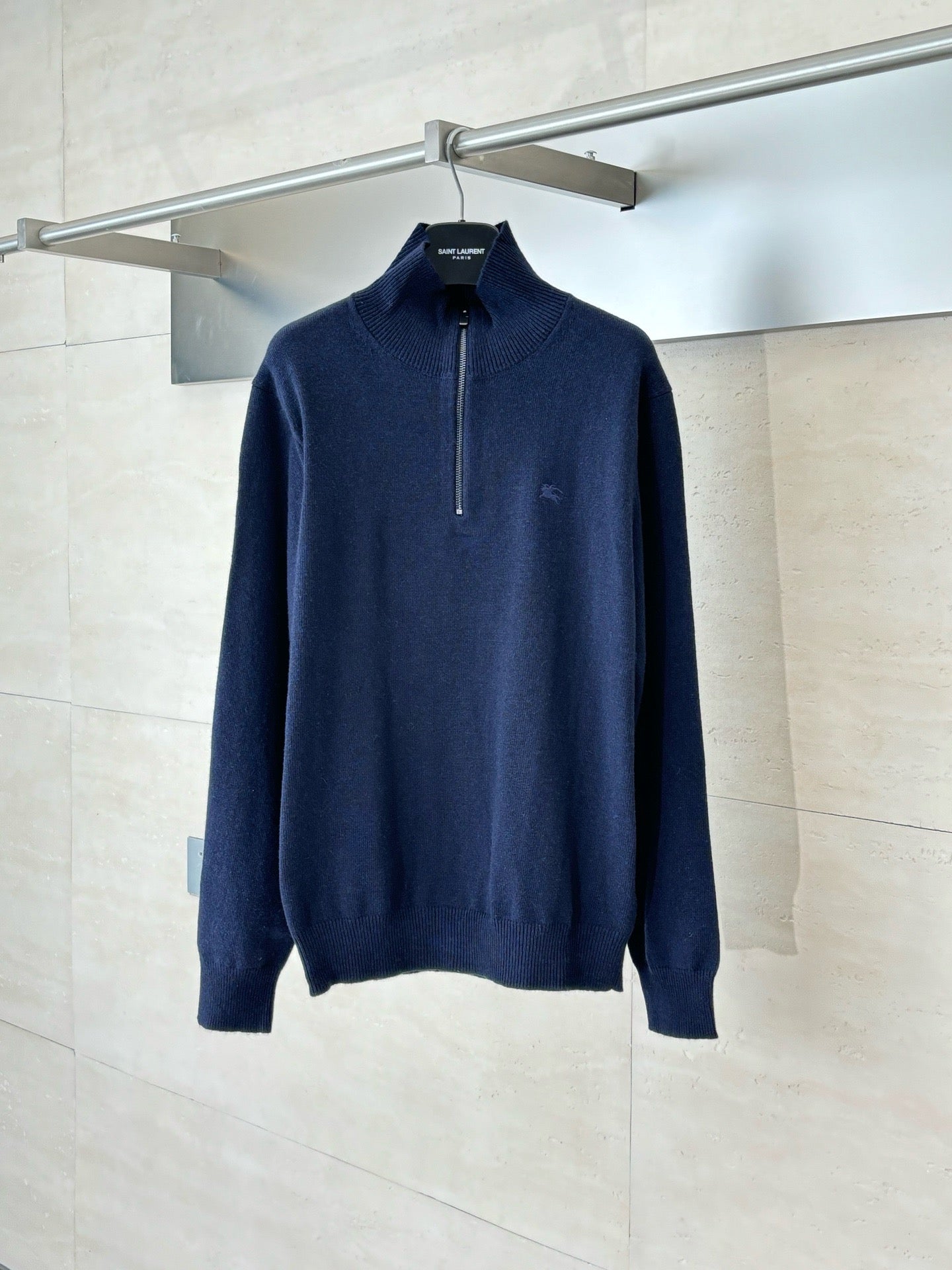 Dark Blue and Grey Jersey