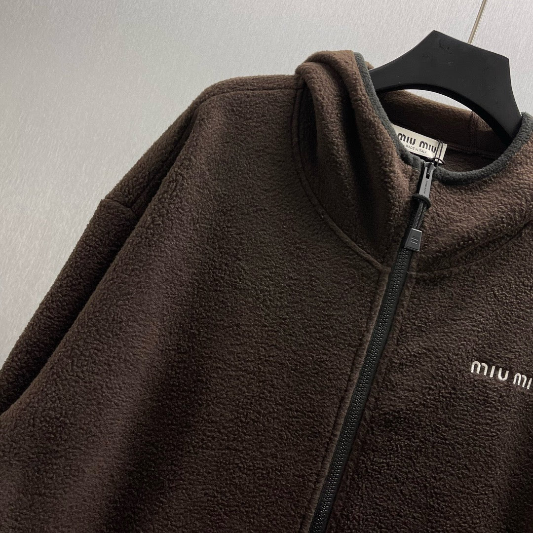 Brown and Black Jacket