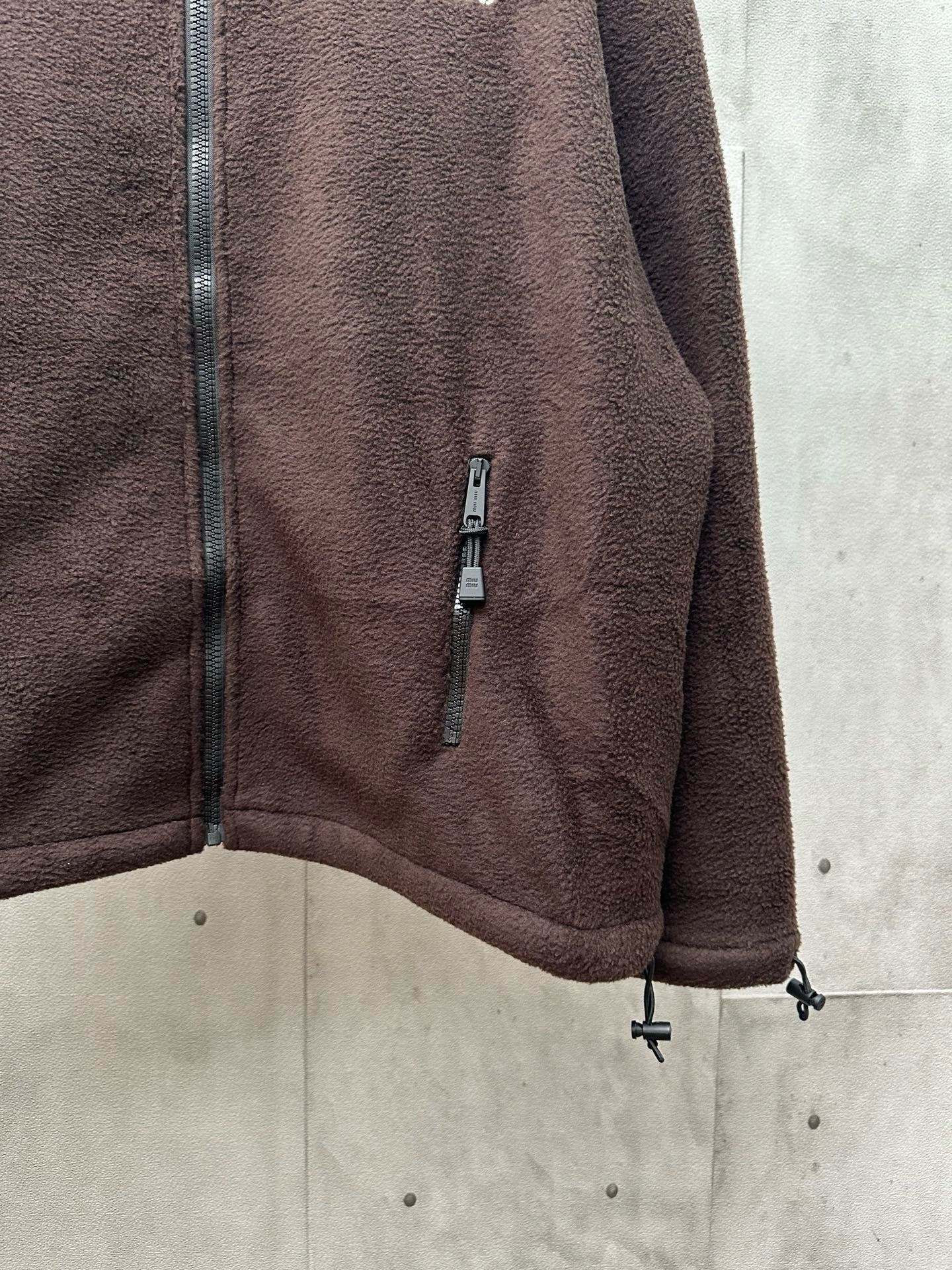 Brown and Dark Blue Jacket
