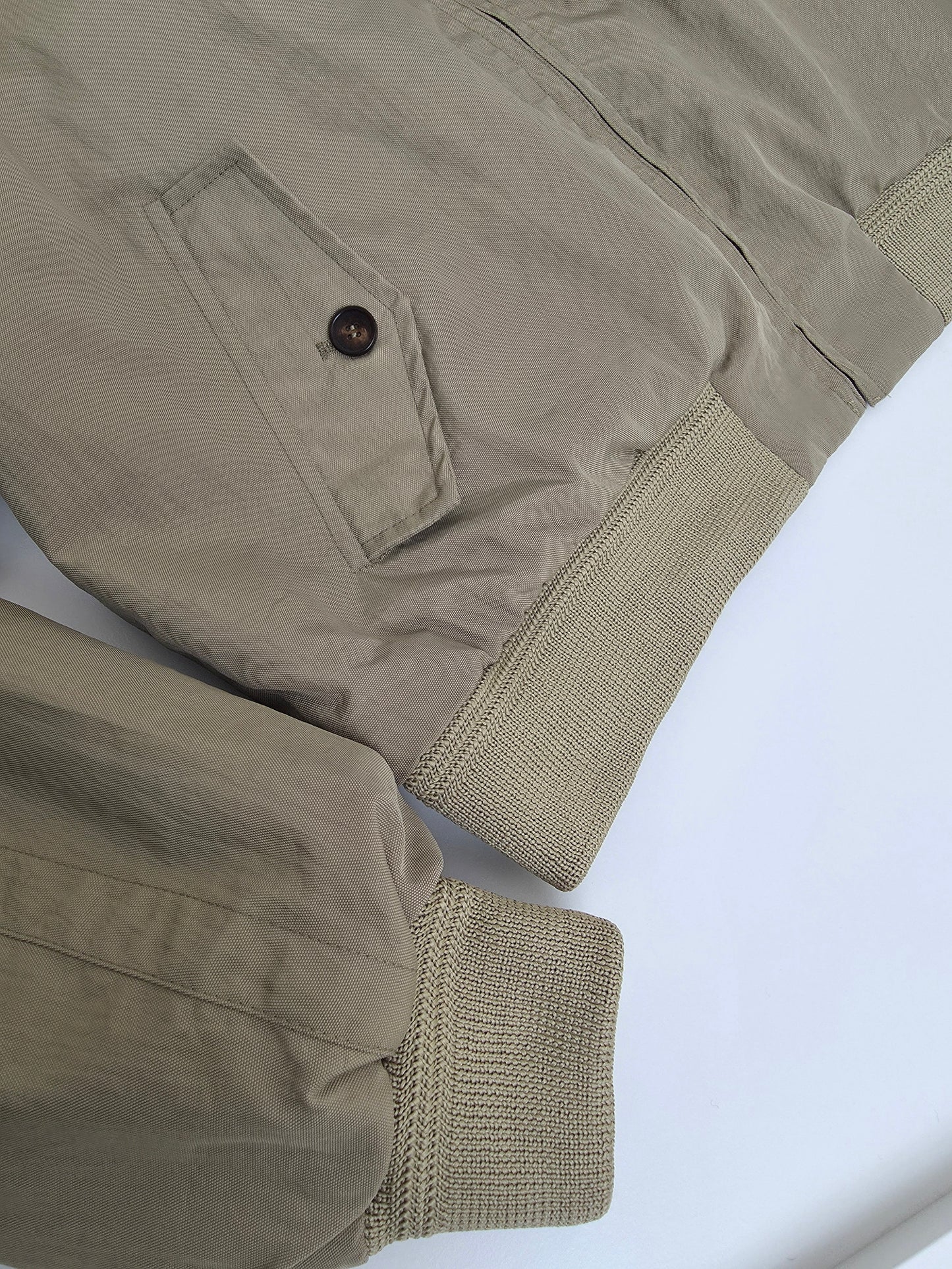 Beige and Black Jacket