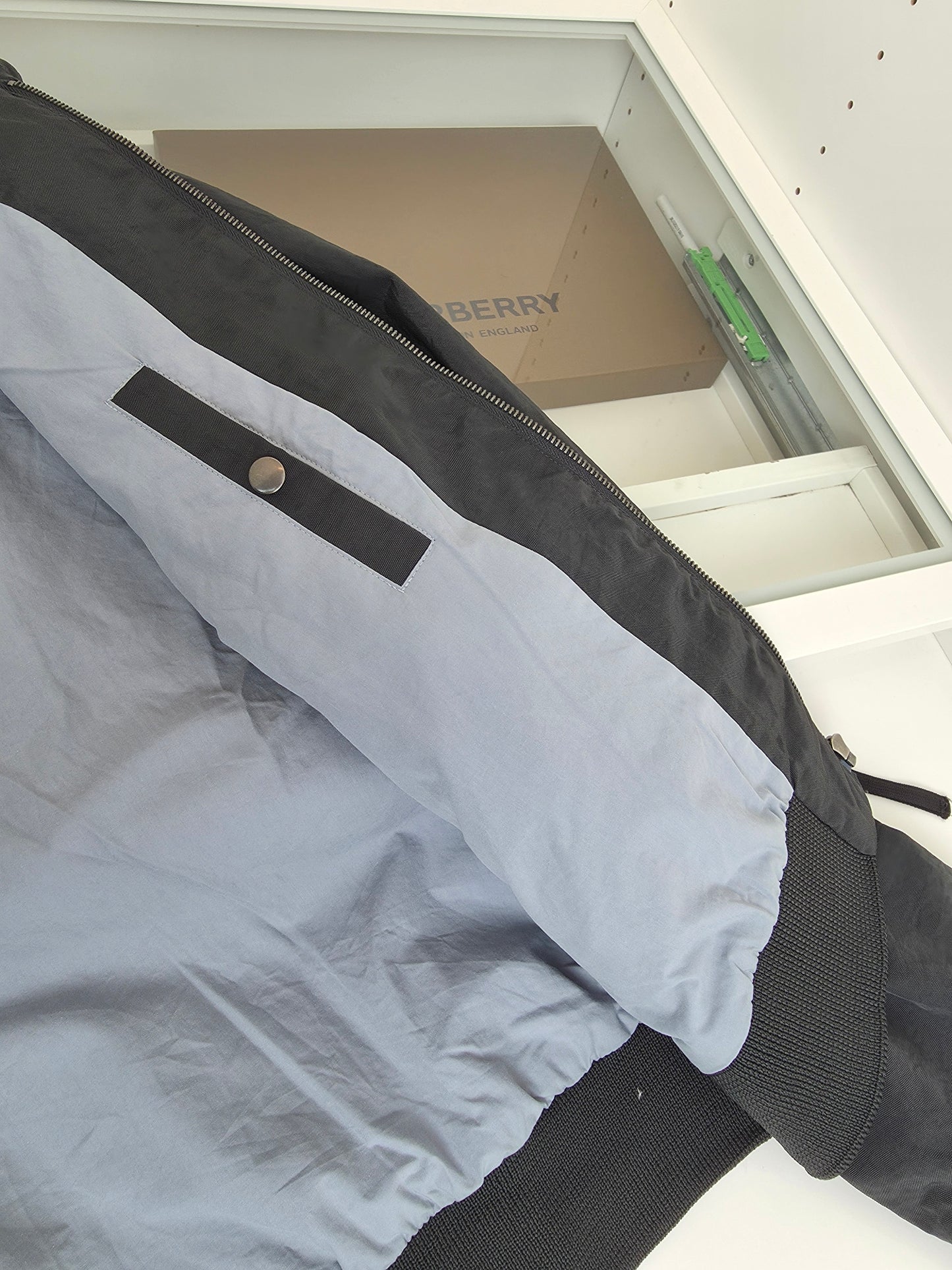 Beige and Black Jacket