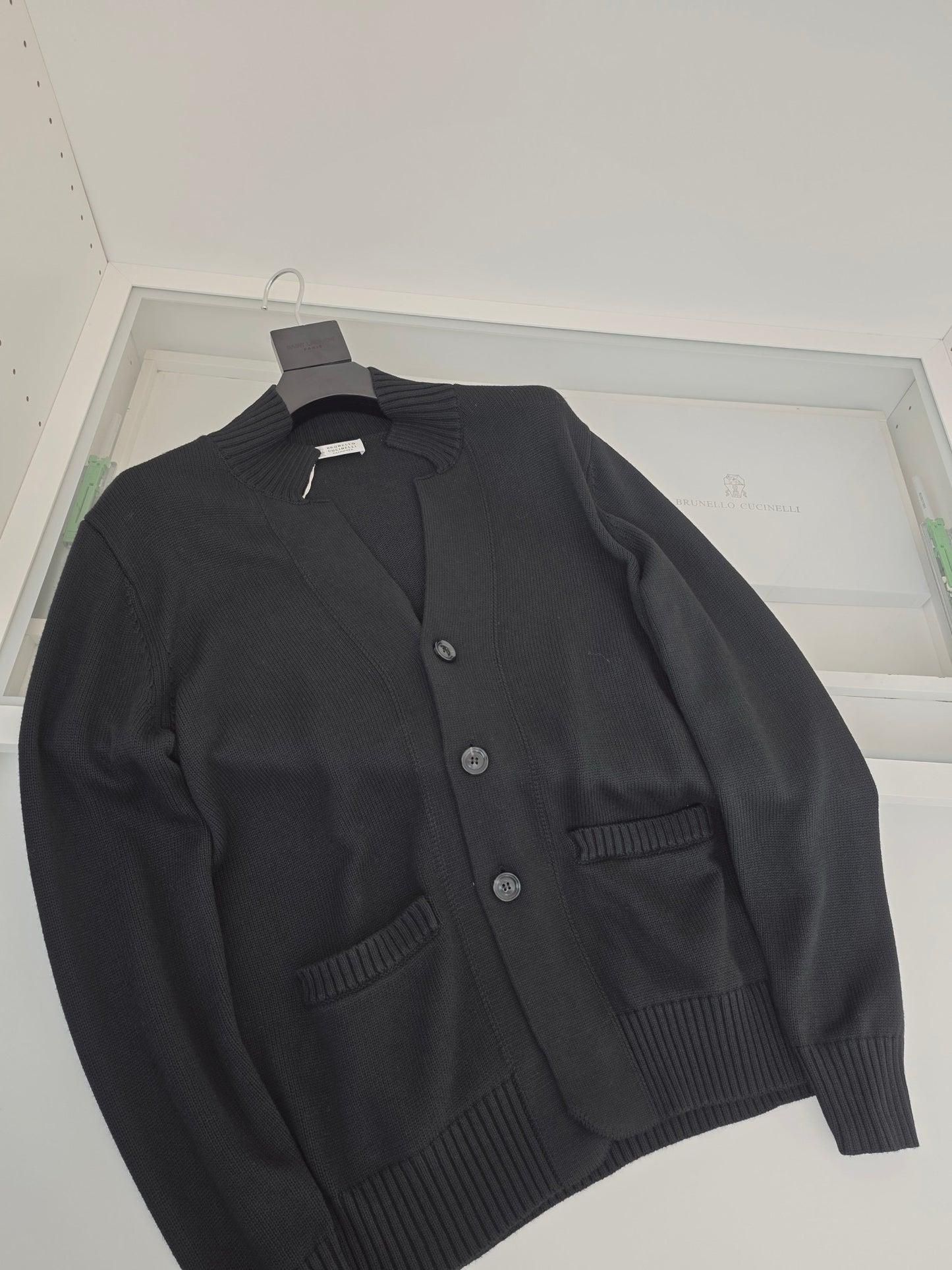 Beige and Black Jacket
