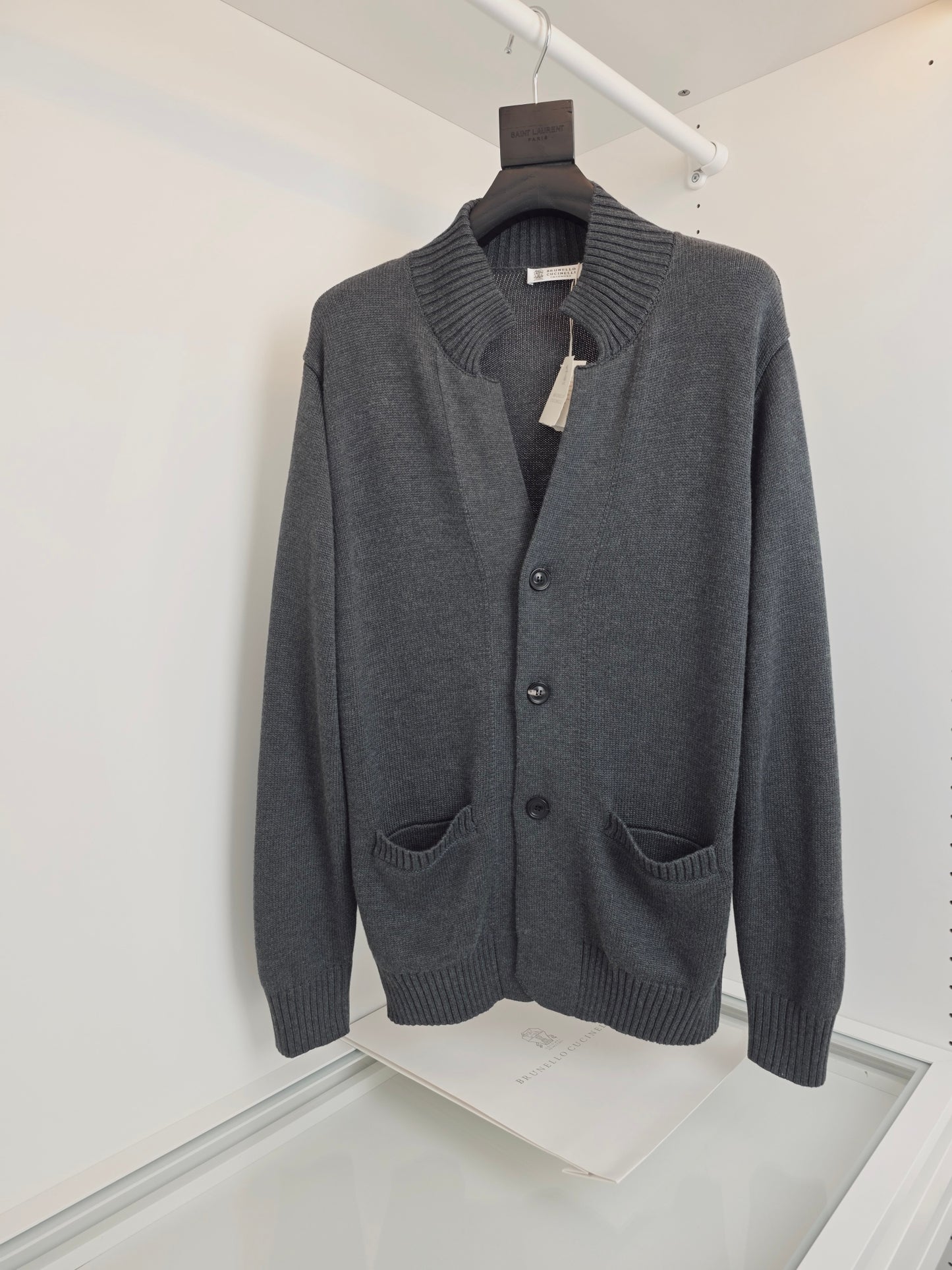 Beige and Black Jacket
