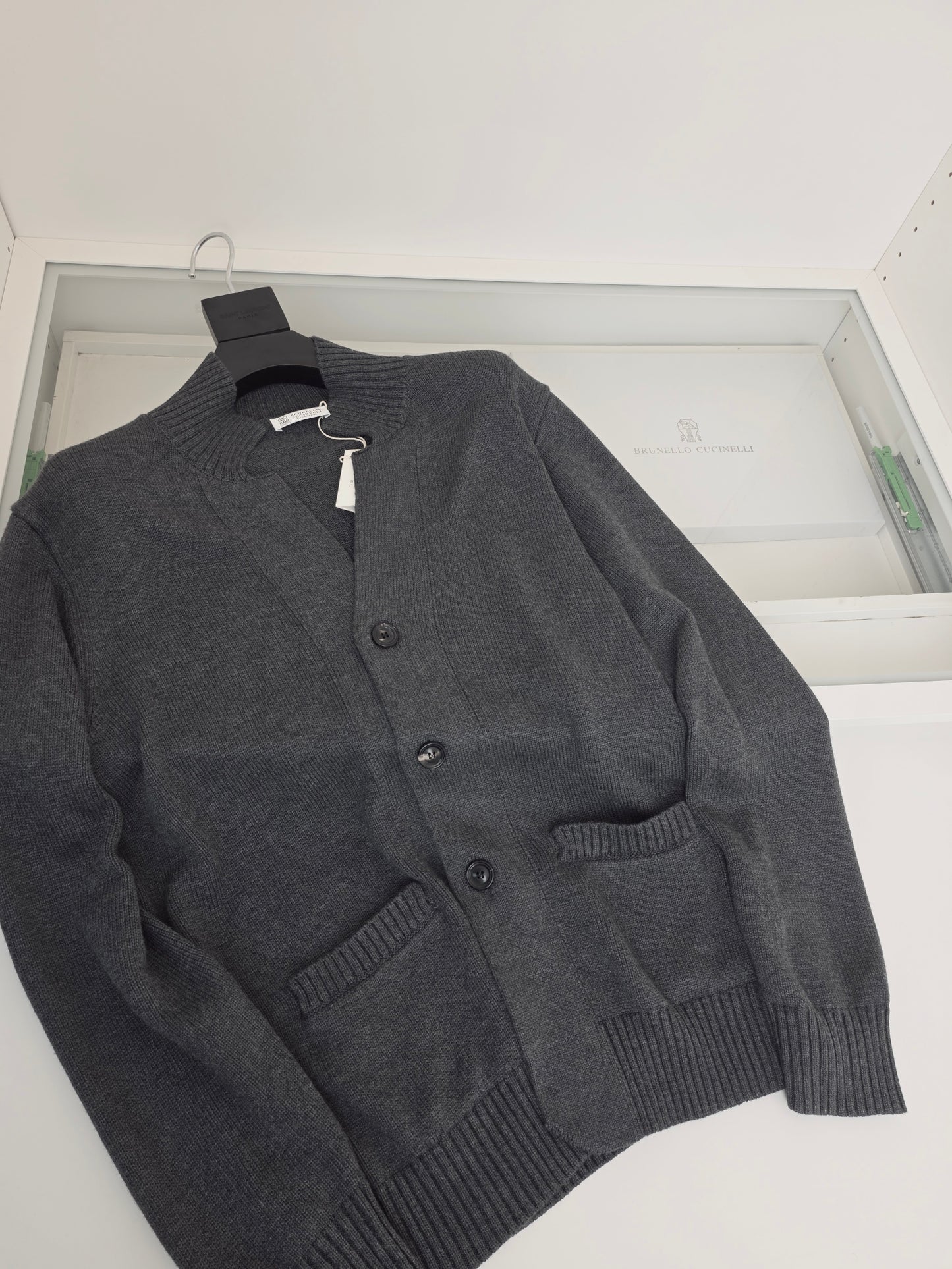 Beige and Black Jacket