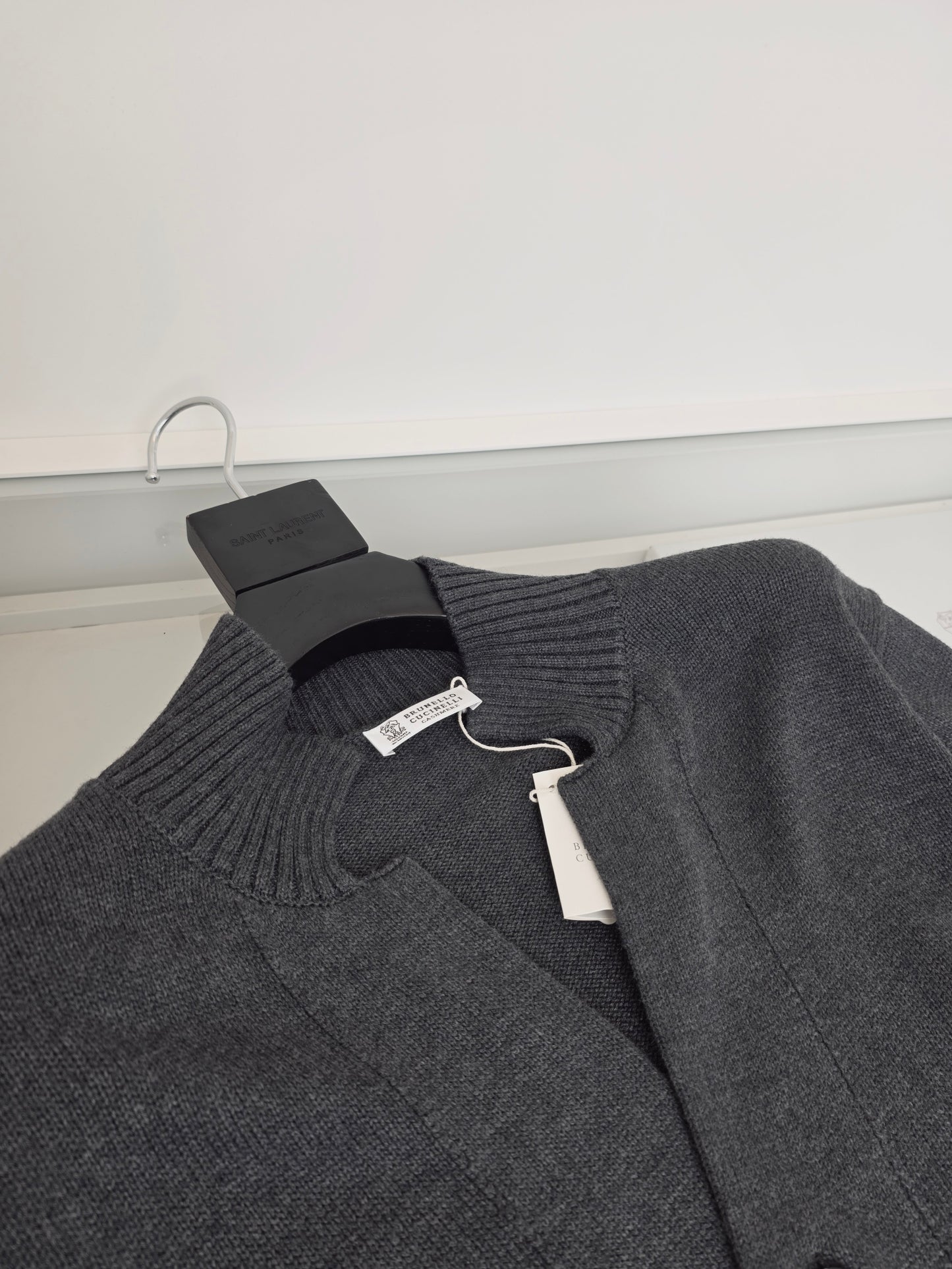 Beige and Black Jacket