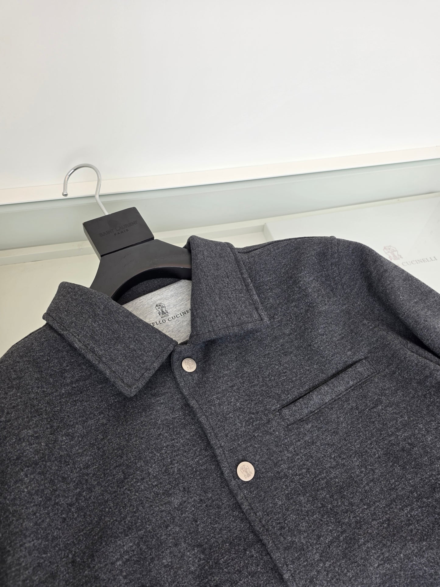 Grey and Black Jacket