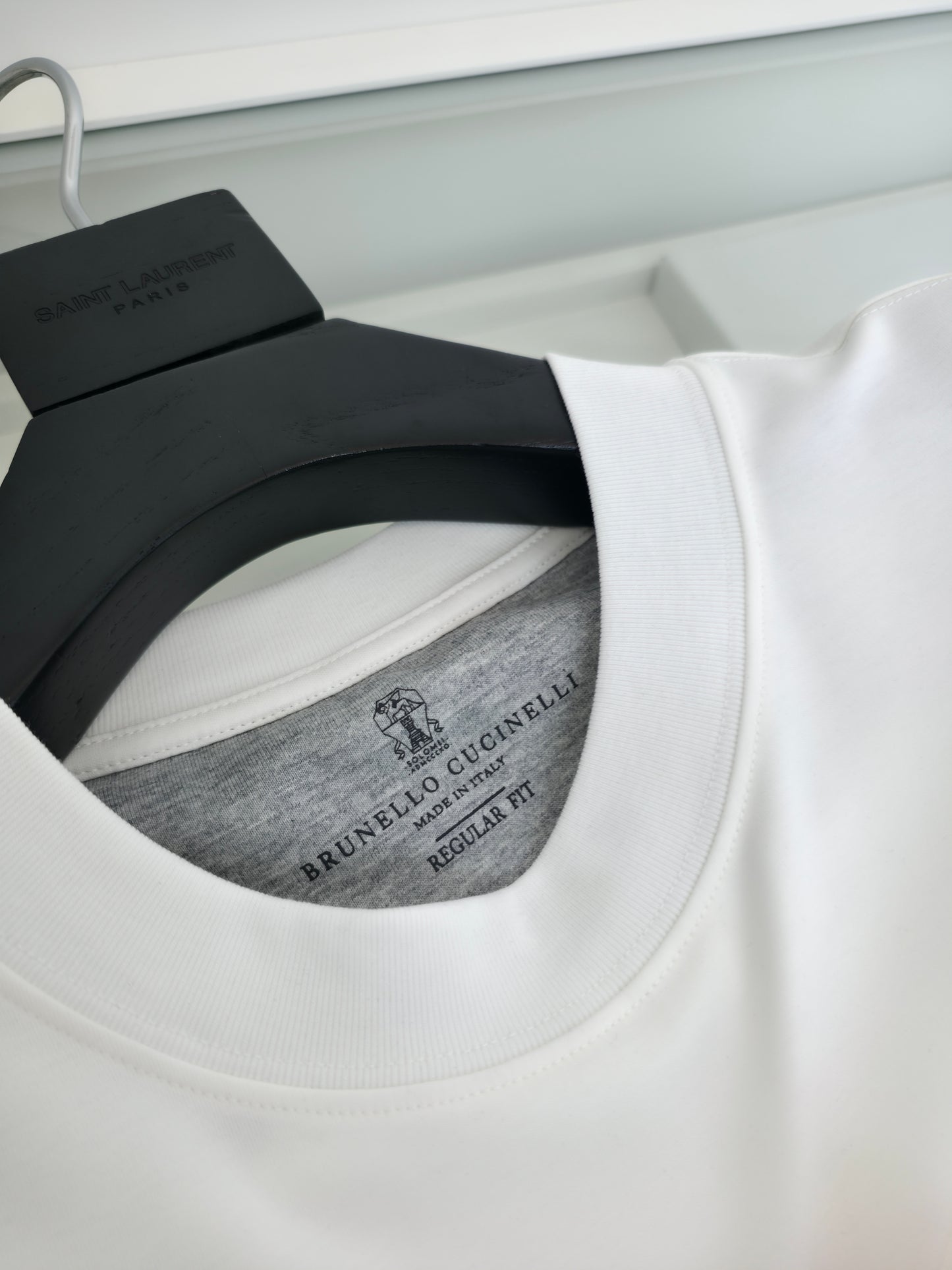 White and Dark Blue Jersey