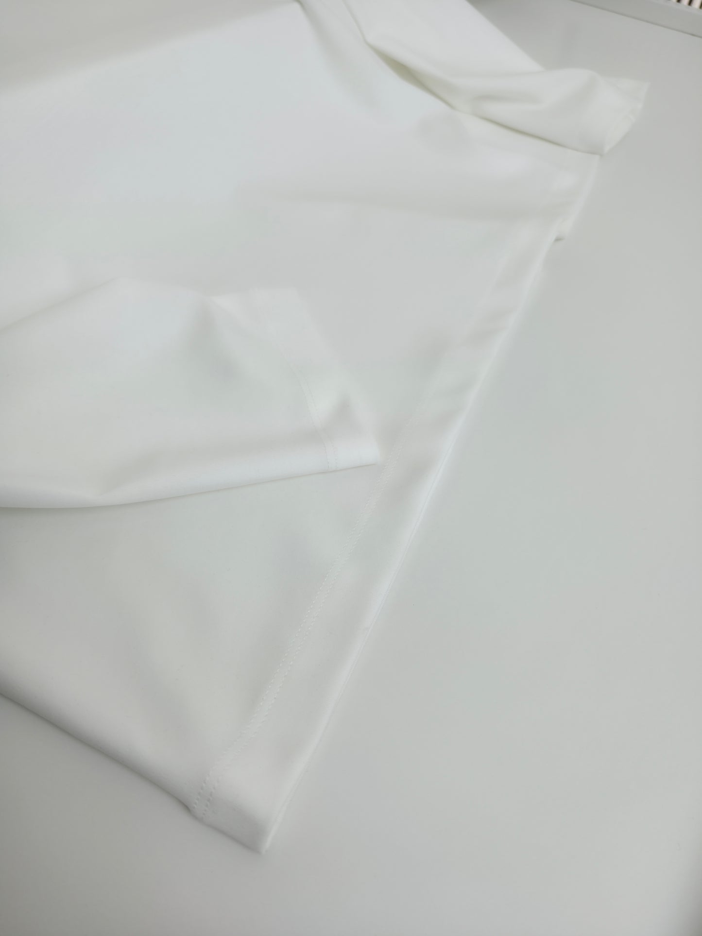 White and Dark Blue Jersey