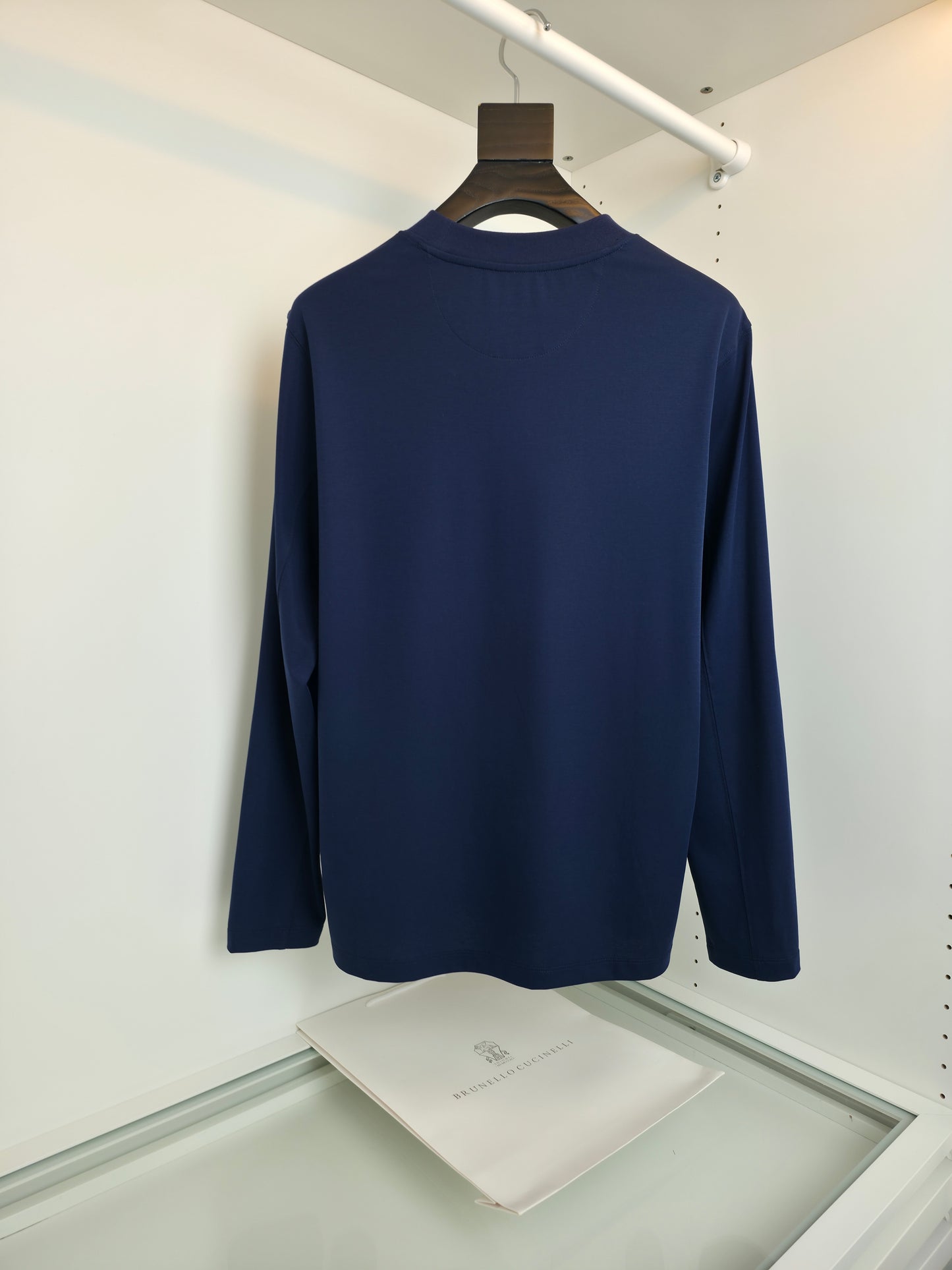 White and Dark Blue Jersey
