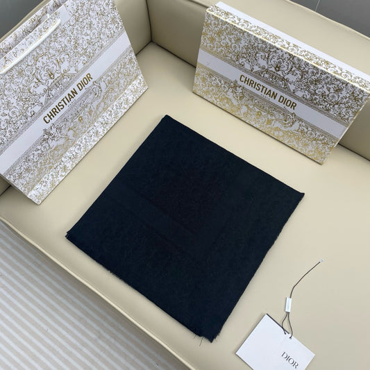 Black and Beige Scarf