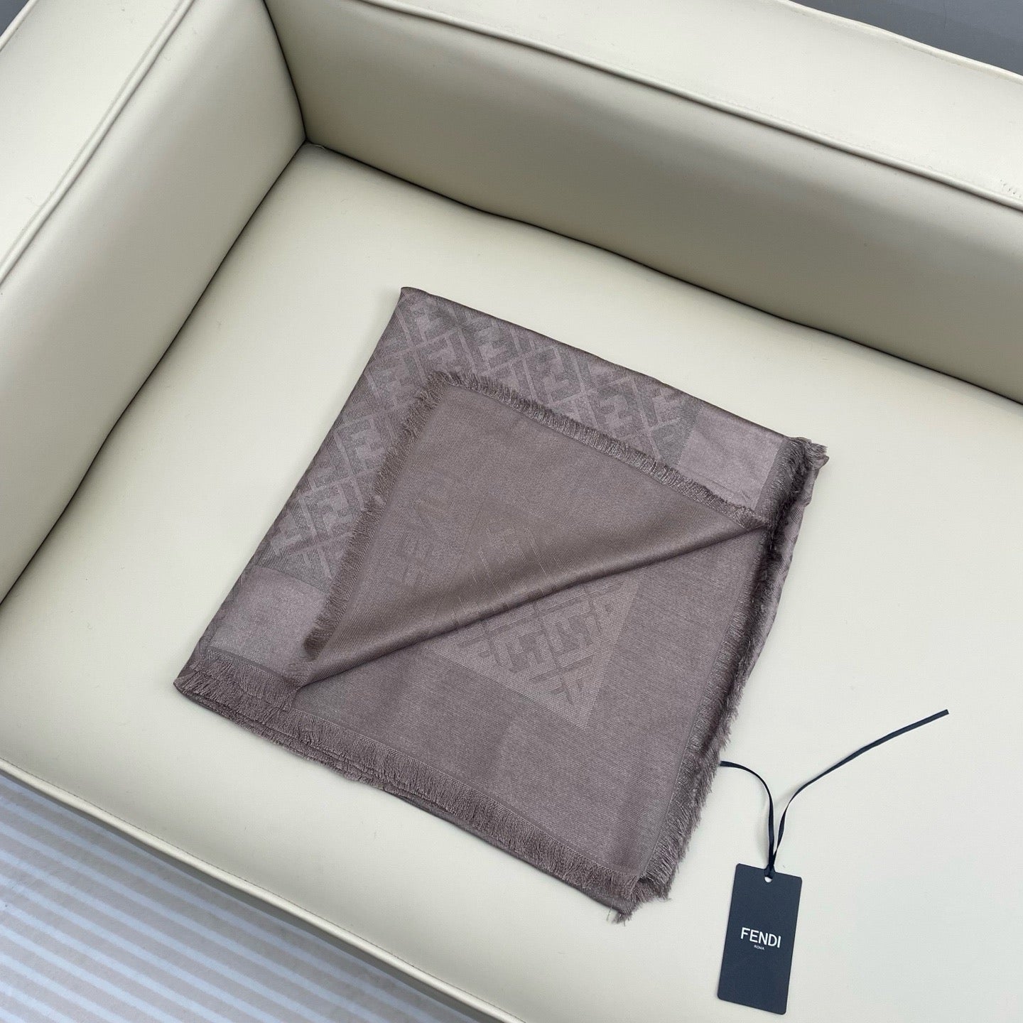 Black and Purple Scarf