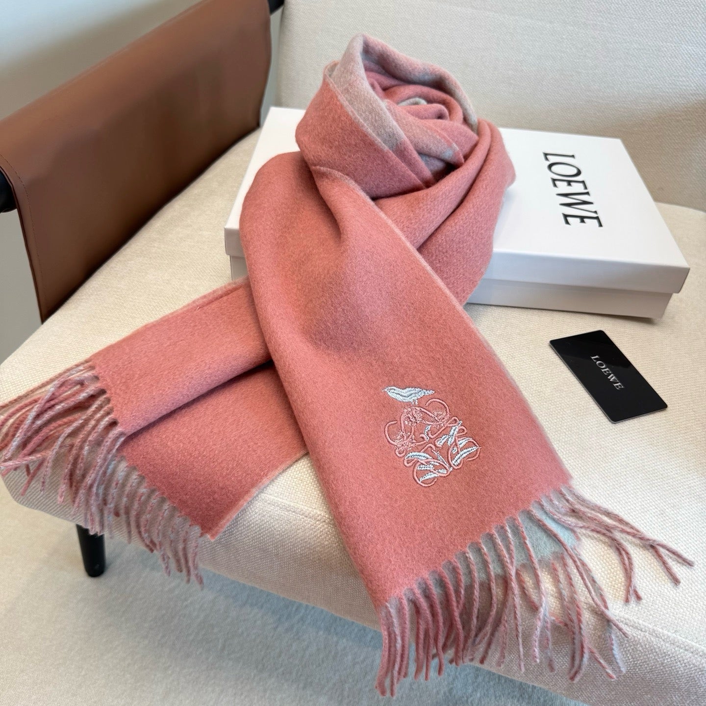 Pink and Rose Scarf