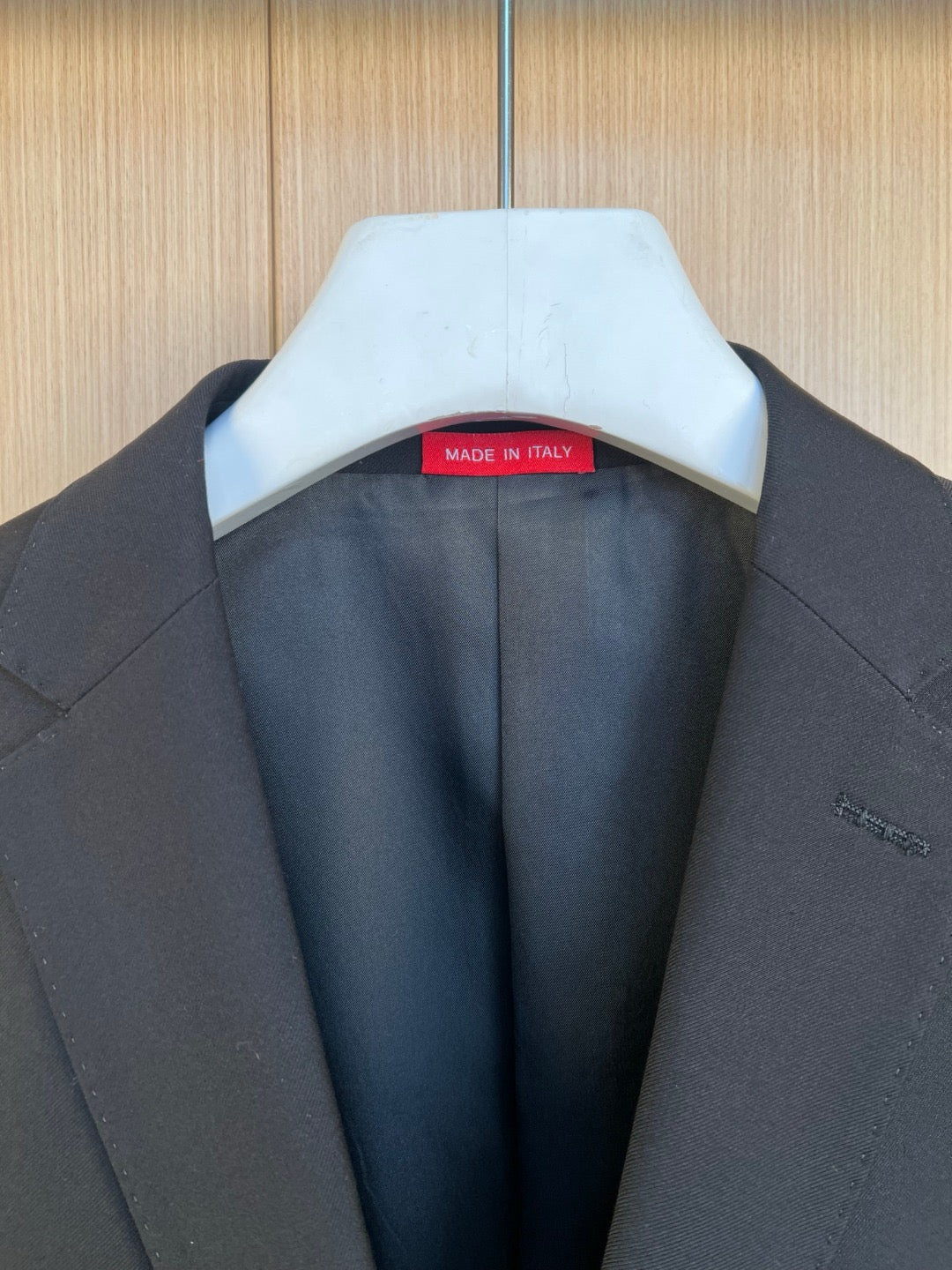 Black Jacket and Pant Suit