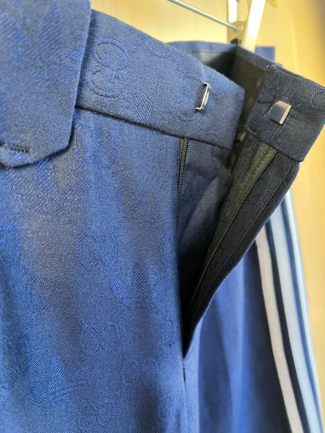 Dark Blue Jacket and Pant Suit