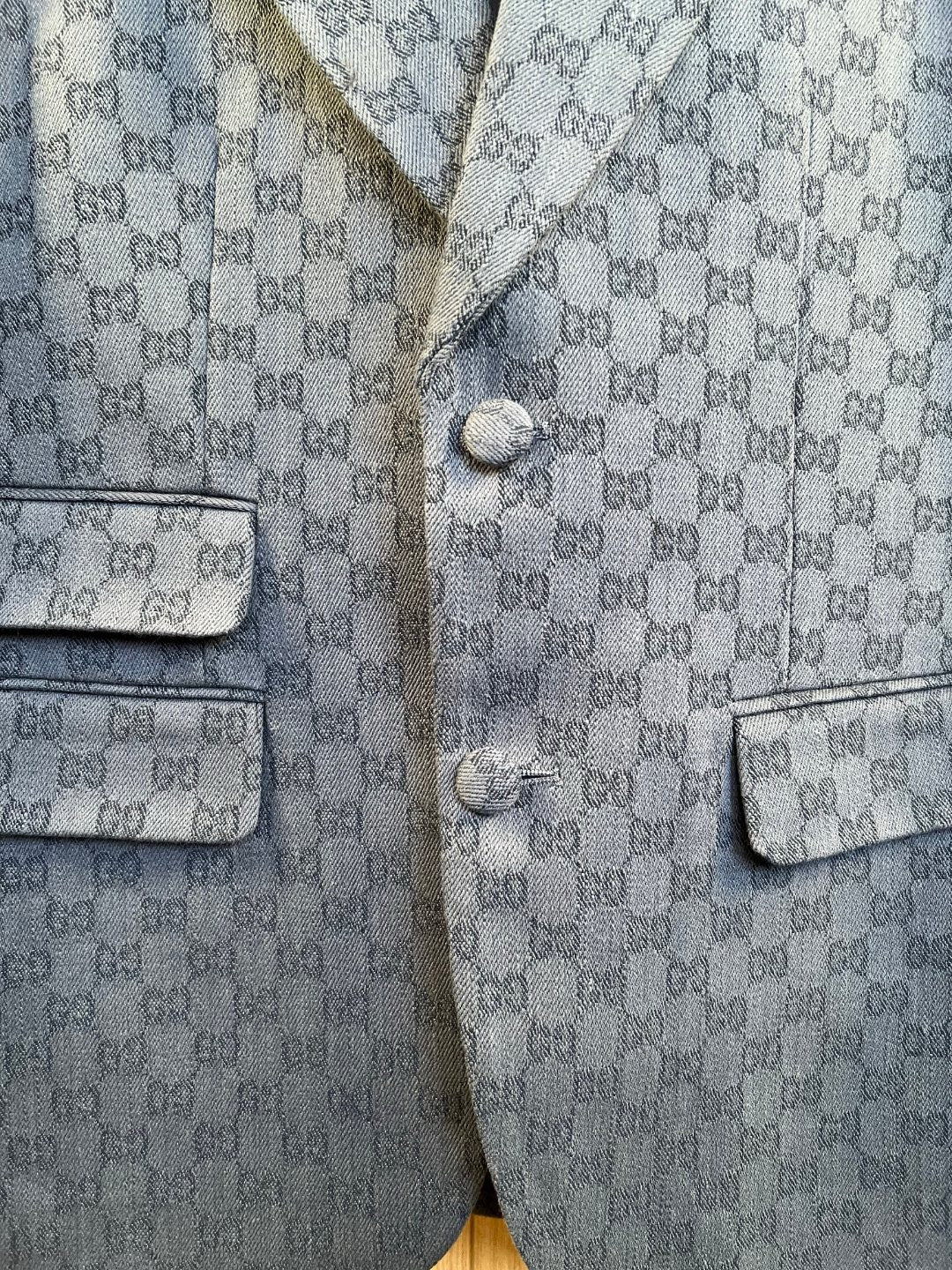 Dark Blue Jacket and Pant Suit