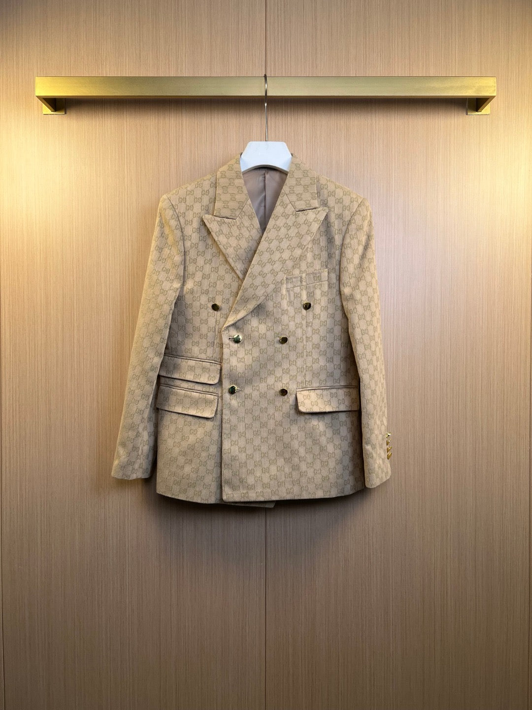 Brown Jacket and Pant Suit
