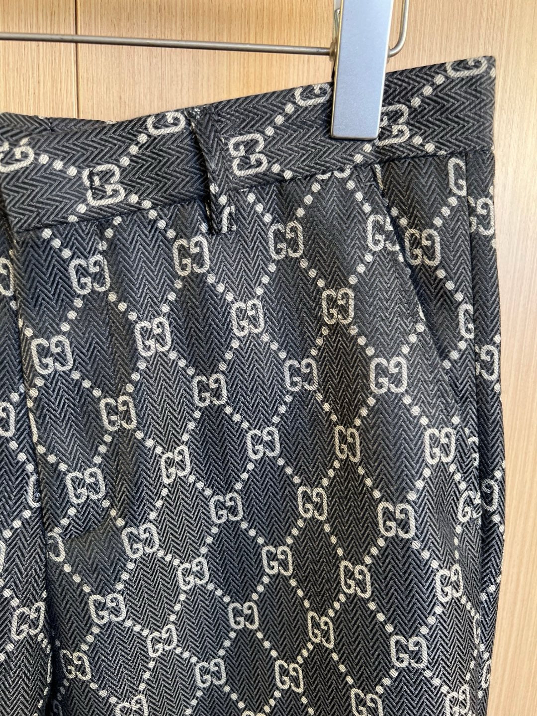 Black Jacket and Pant Suit