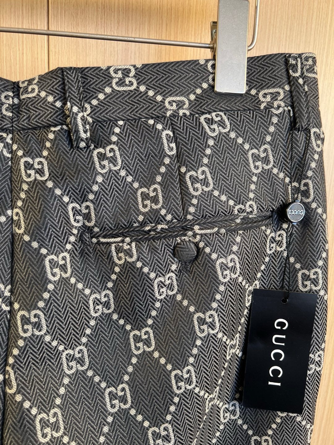 Black Jacket and Pant Suit