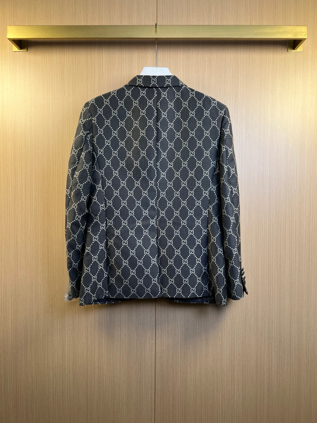 Black Jacket and Pant Suit