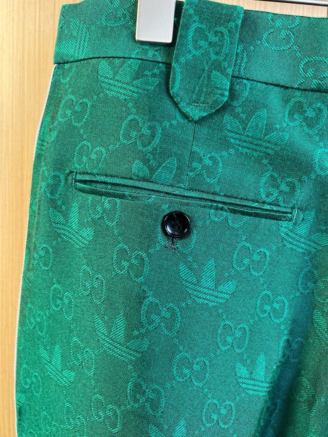 Green Jacket and Pant Suit