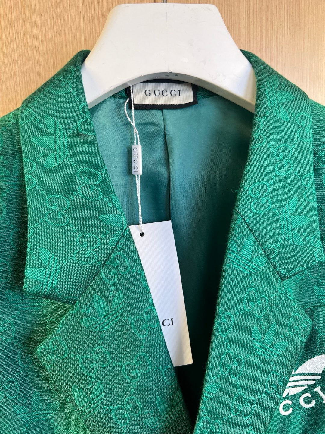 Green Jacket and Pant Suit
