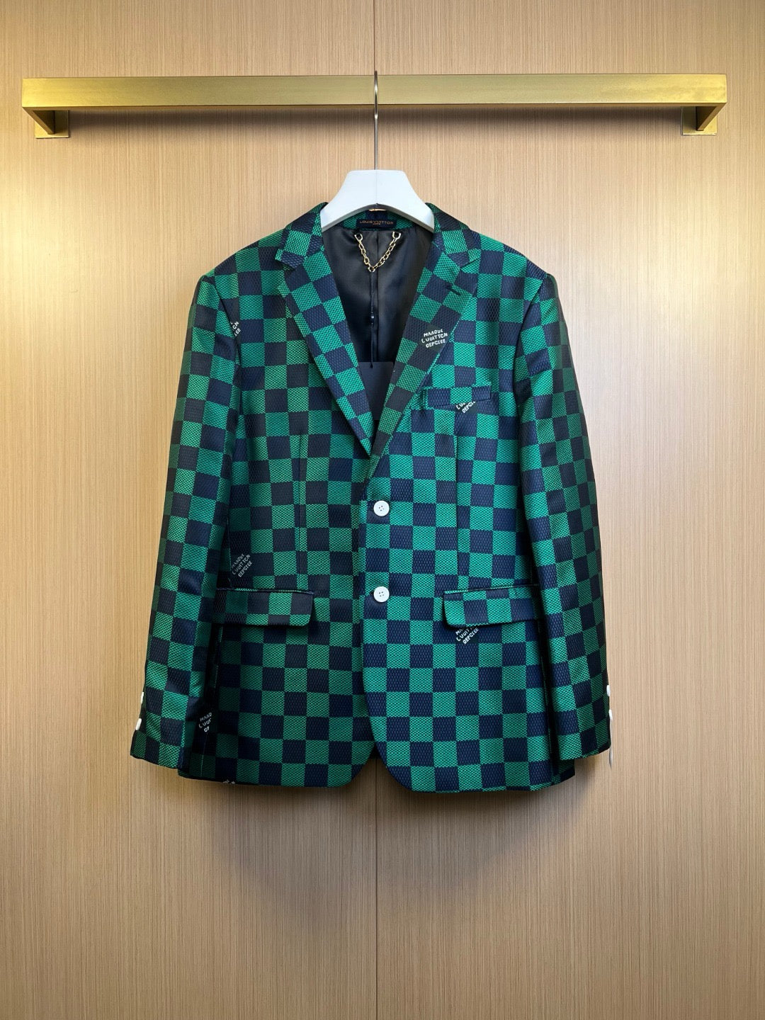 Green Jacket and Pant Suit