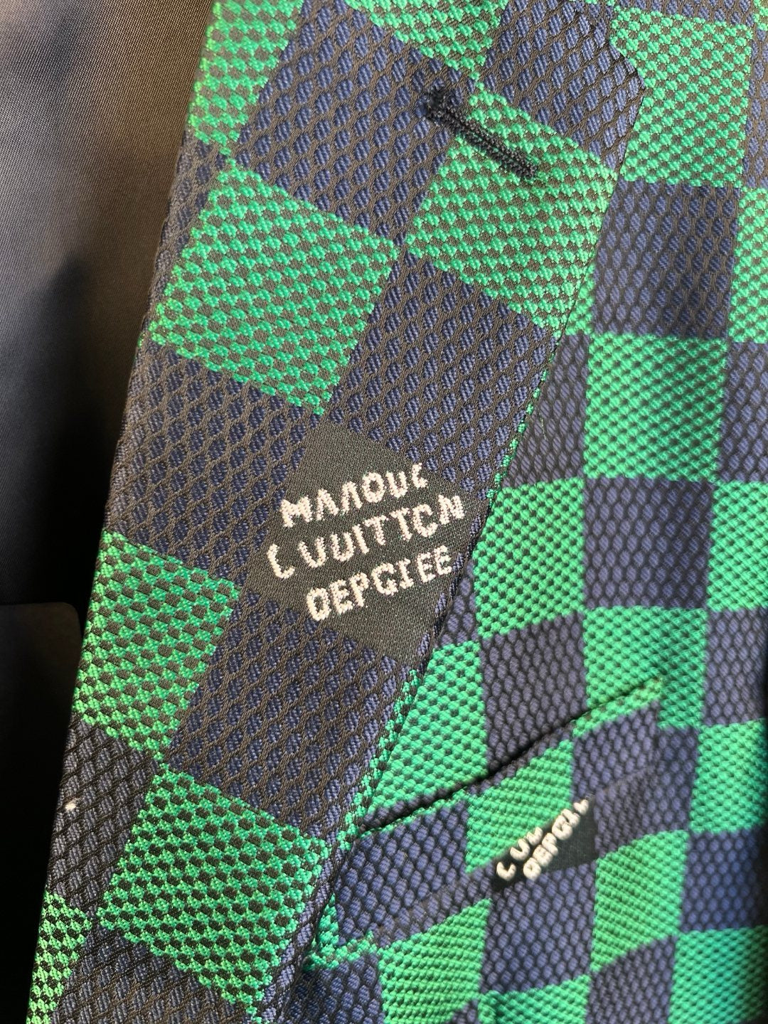 Green Jacket and Pant Suit