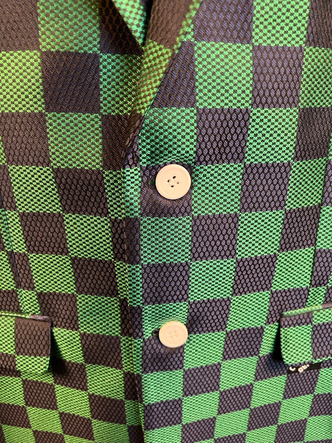 Green Jacket and Pant Suit