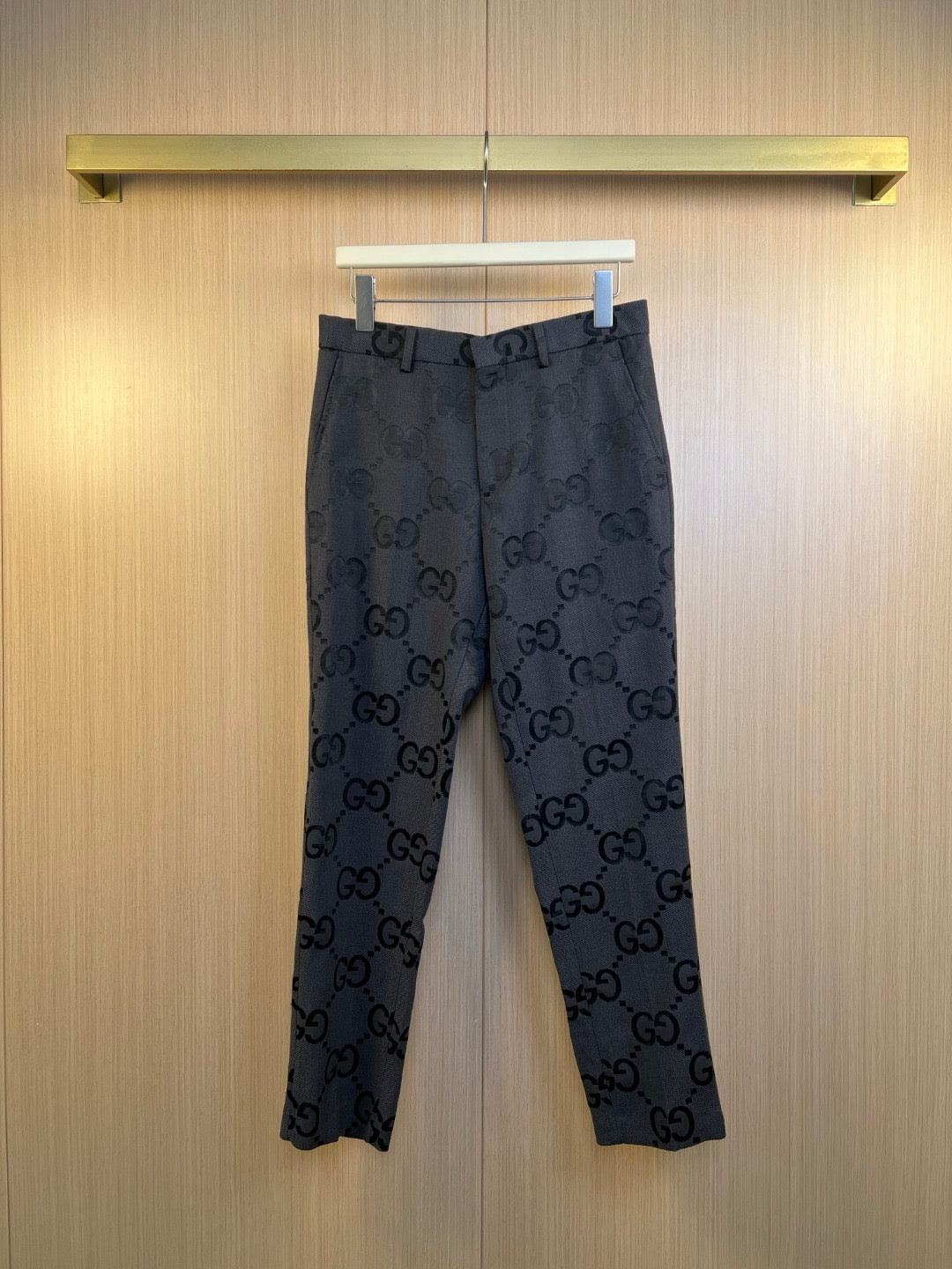 Black Jacket and Pant Suit