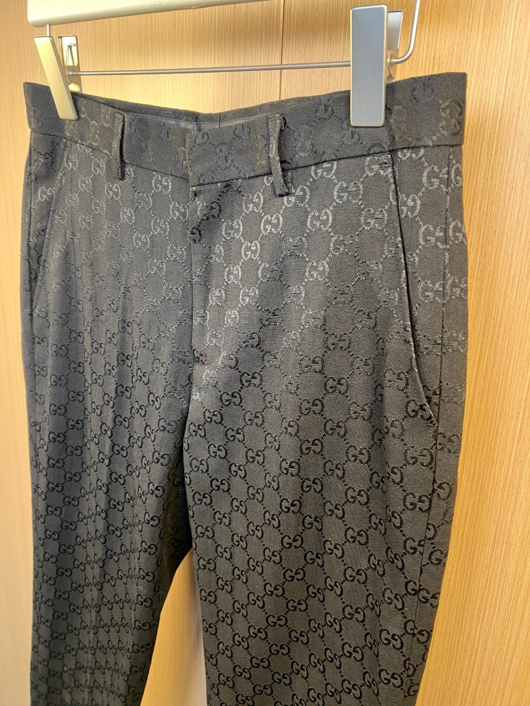 Black Jacket and Pant Suit