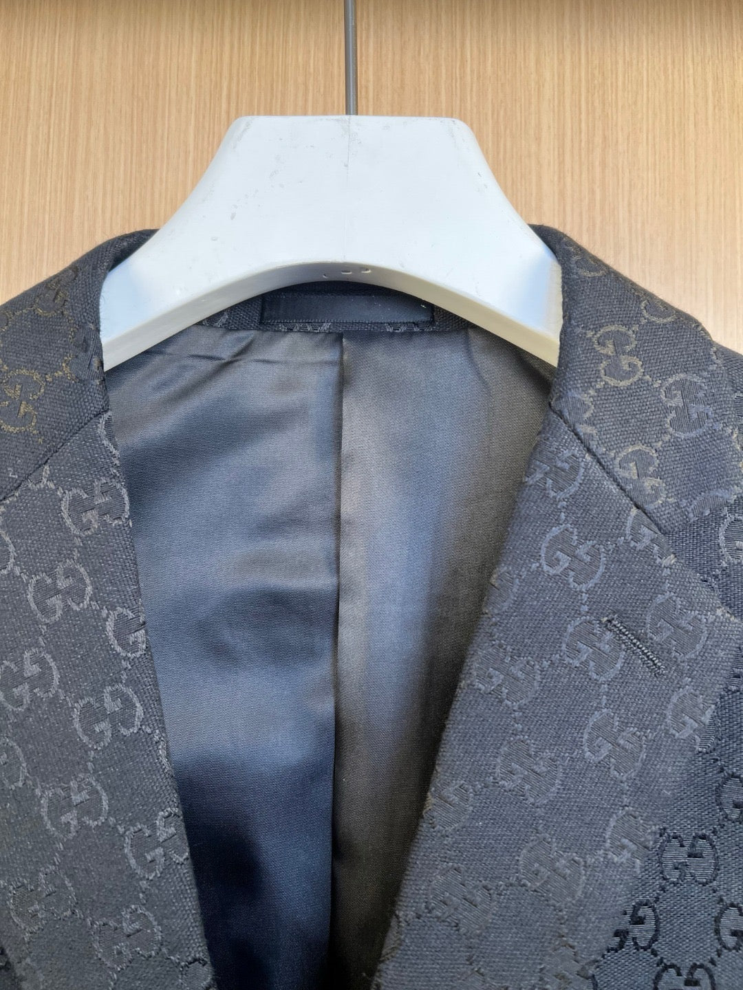 Black Jacket and Pant Suit