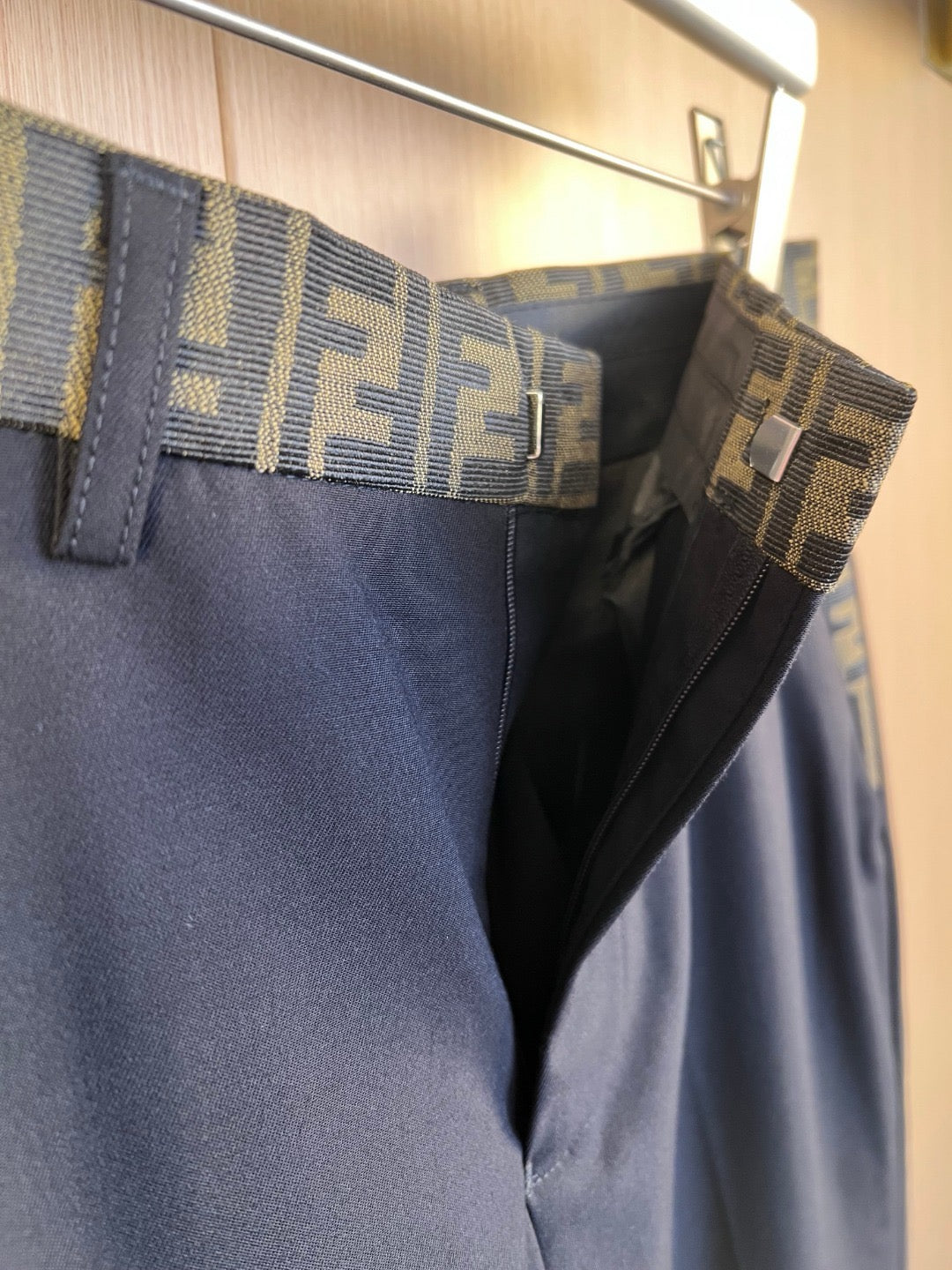 Black Jacket and Pant Suit