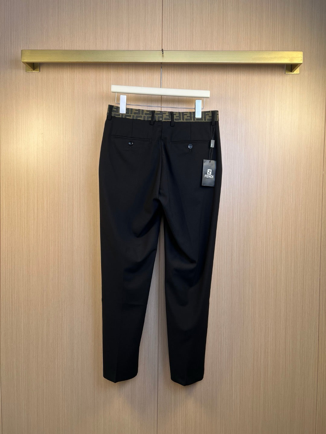 Black Jacket and Pant Suit