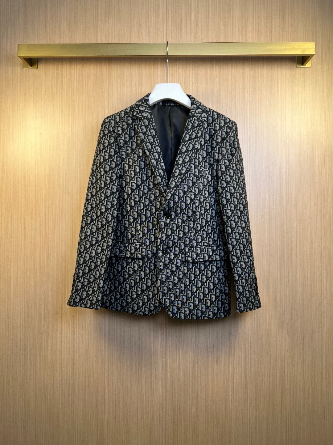 Black Jacket and Pant Suit