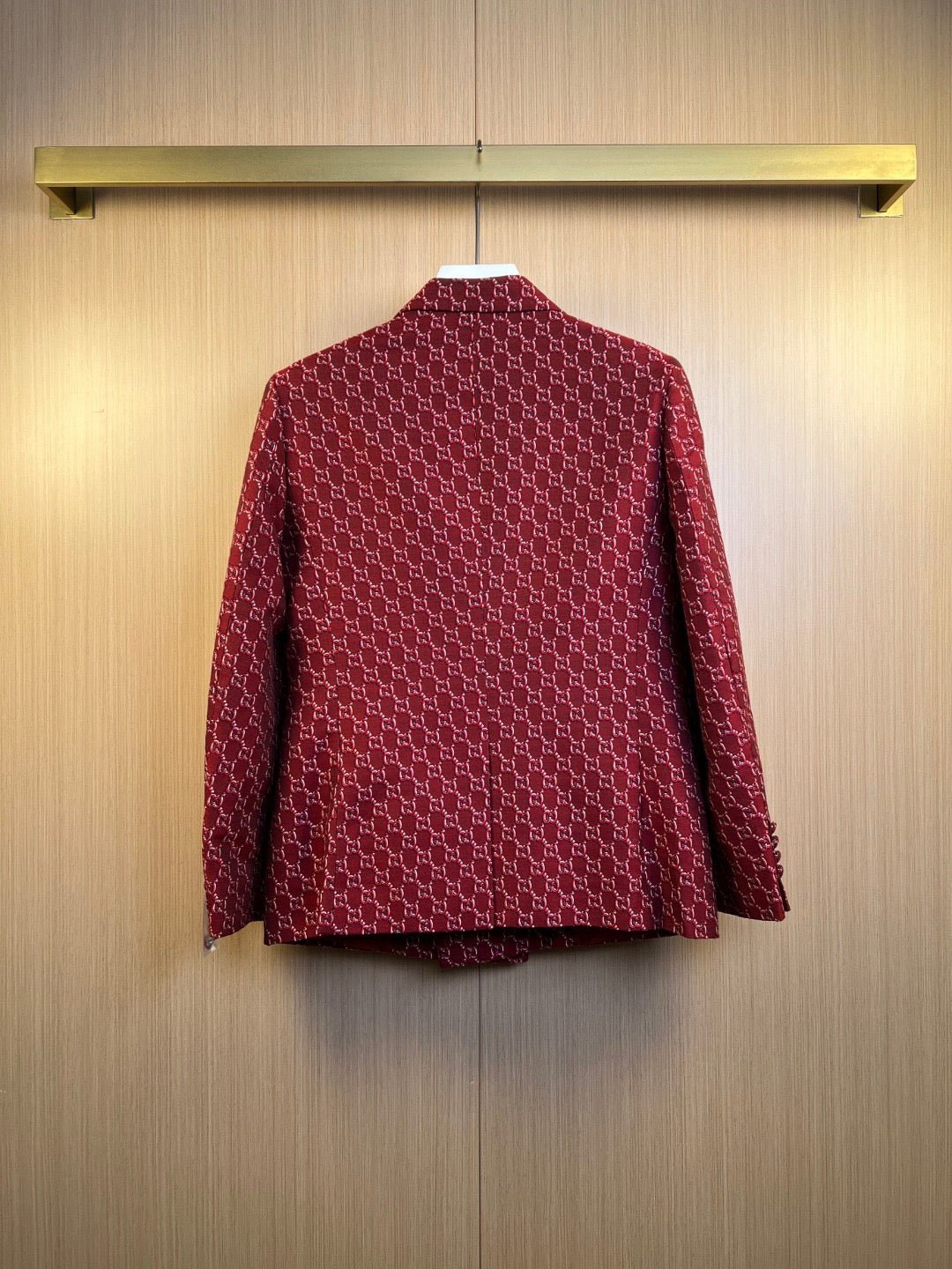 Red Jacket and Pant Suit