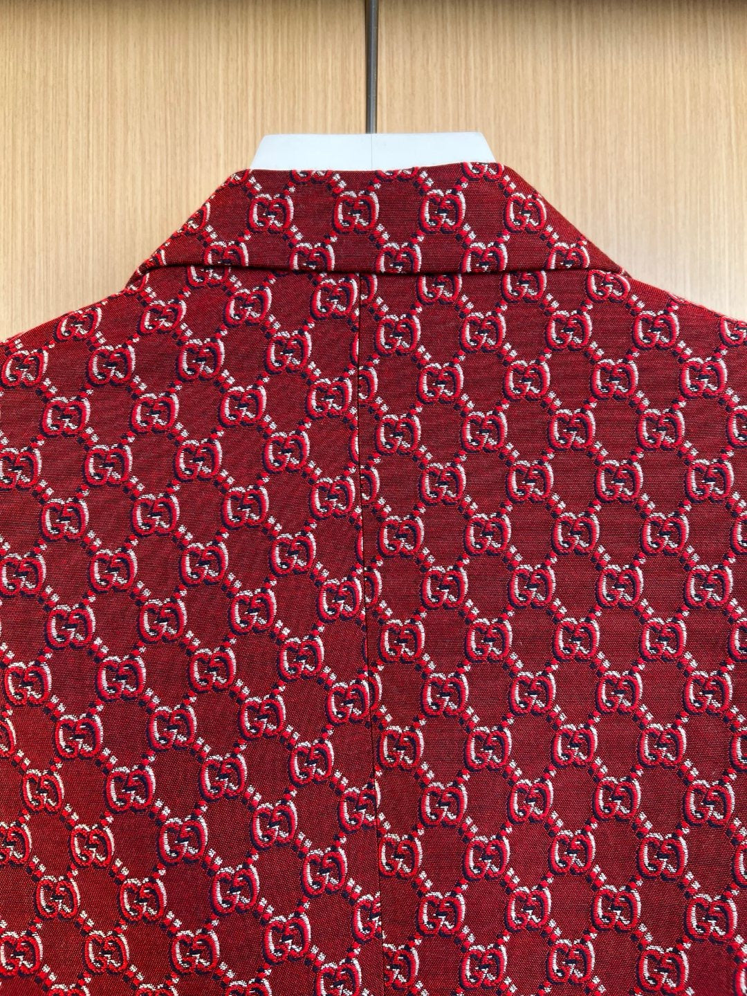 Red Jacket and Pant Suit