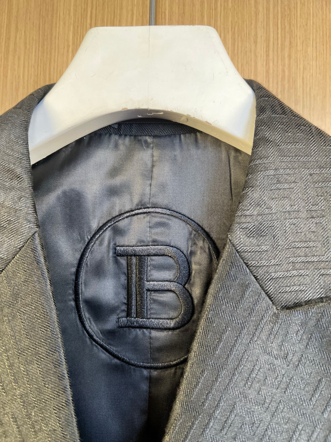 Black Jacket and Pant Suit