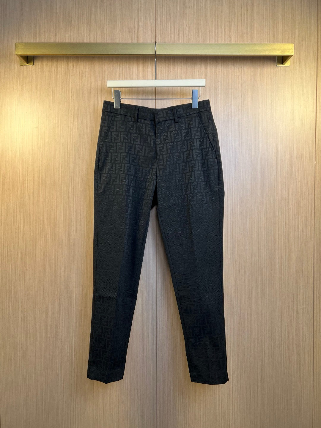 Black Jacket and Pant Suit