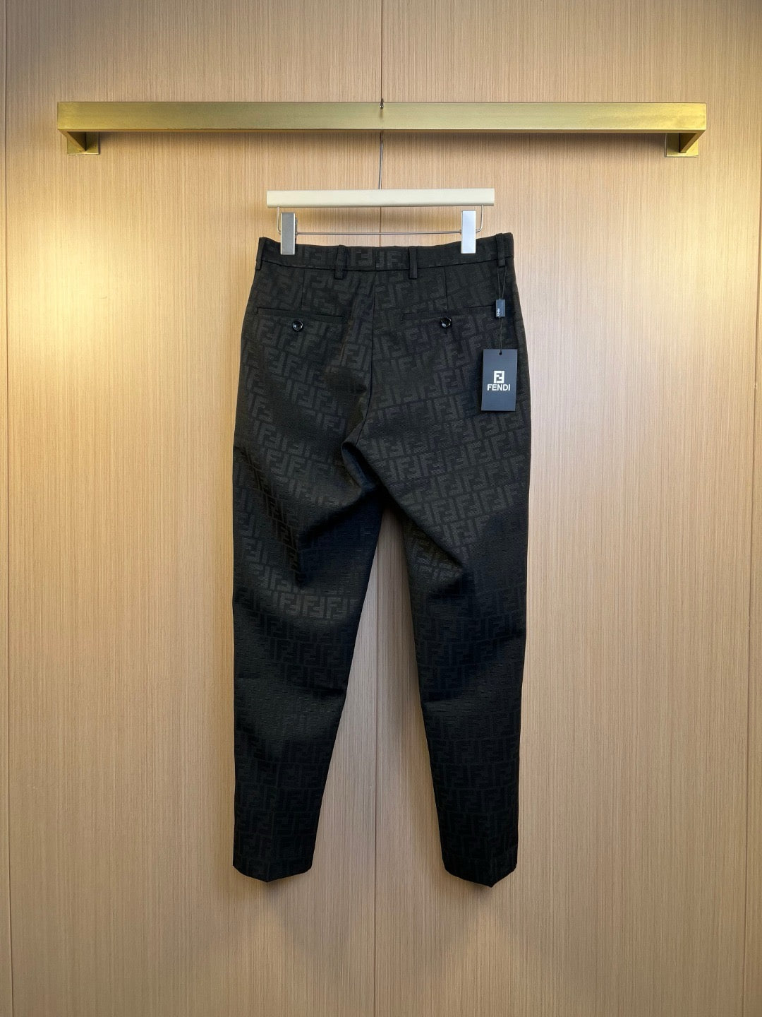 Black Jacket and Pant Suit