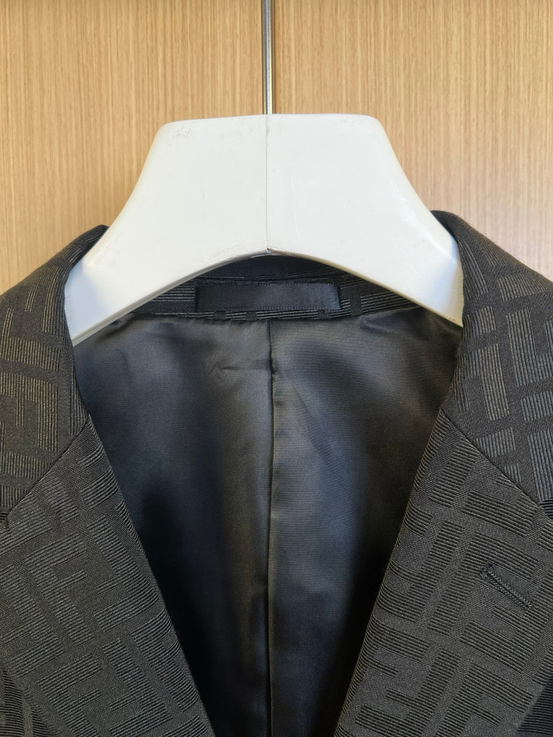 Black Jacket and Pant Suit