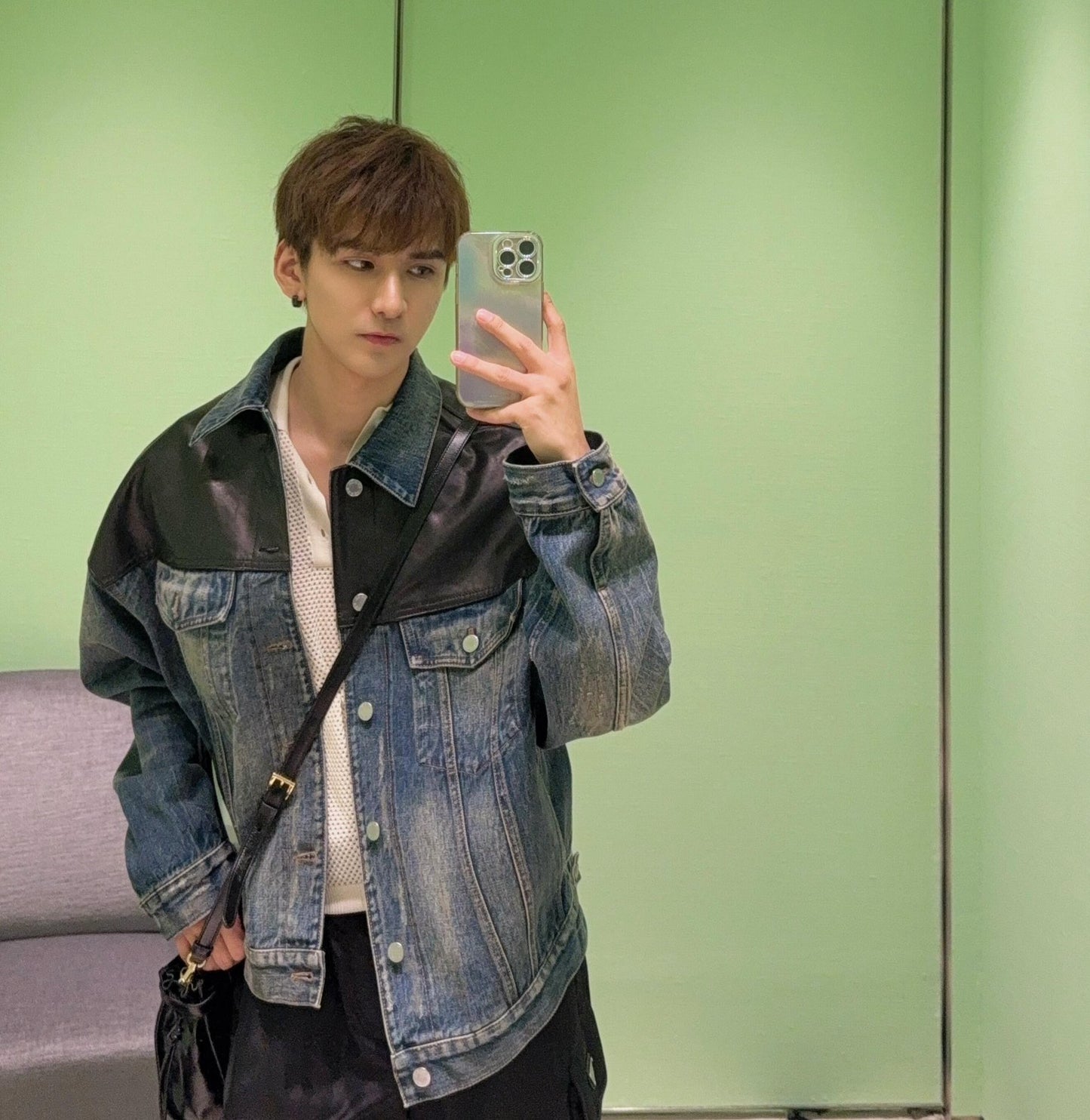 Blue Black Jacket