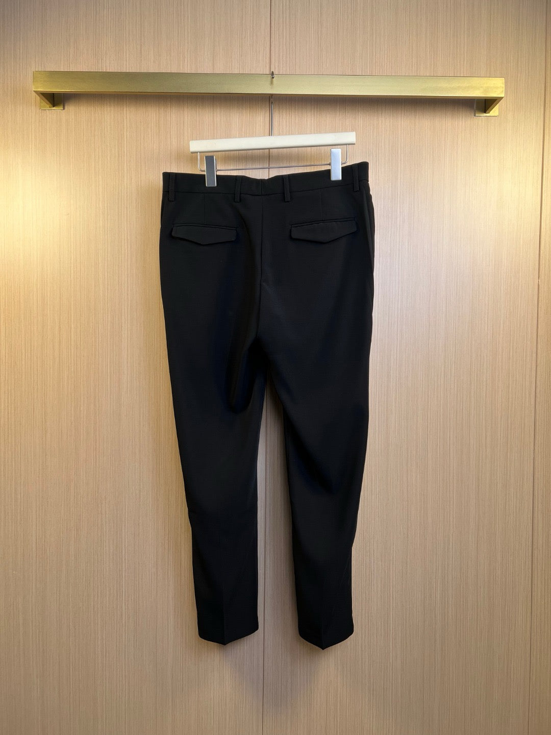 Black Jacket and Pant Suit