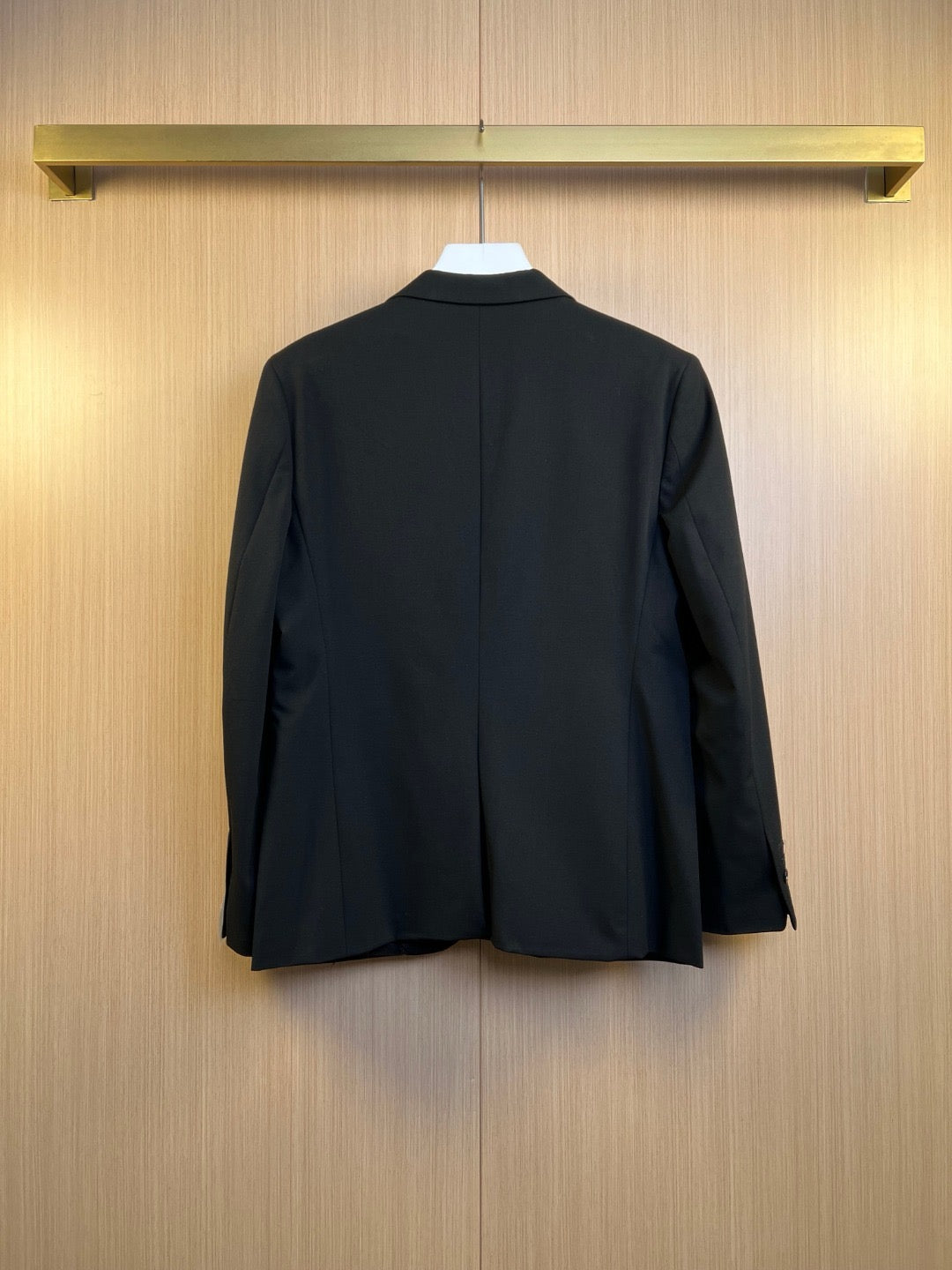 Black Jacket and Pant Suit