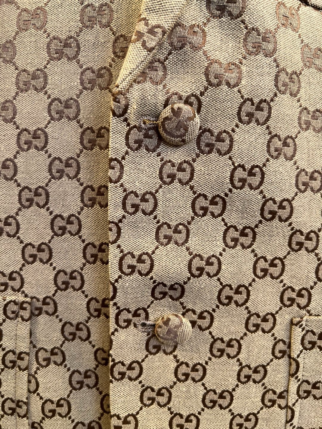 Khaki Jacket and Pant Suit